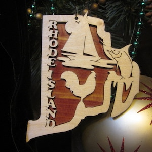 Rhode Island Ornament