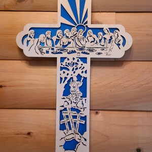 Cross - The Last Supper - Large