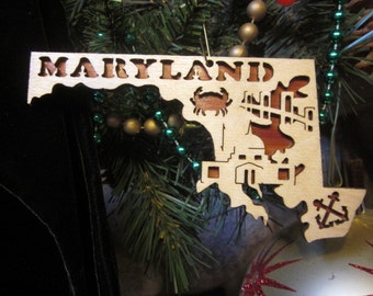 Maryland Ornament