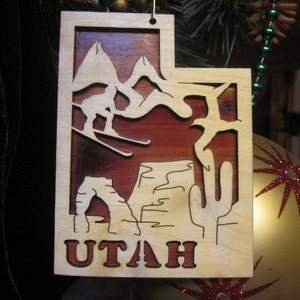 Utah Ornament