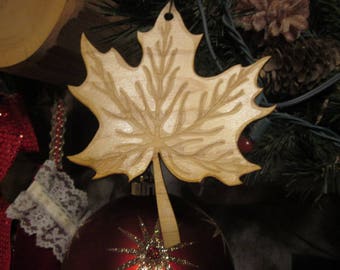 Maple Leaf Ornament