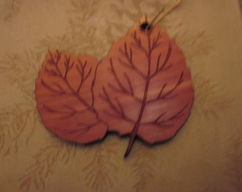 Aspen Leaves Ornament