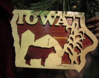 Iowa Ornament