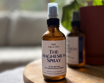 Natural Magnesium Muscle Relaxer Spray | 2 or 4 oz with/without Lavender