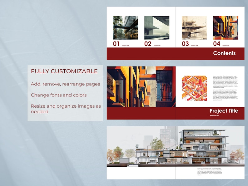 Landscape Architecture Portfolio Template Vol. II – Horizontal Layout ...