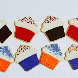 College Themed Sugar Cookies