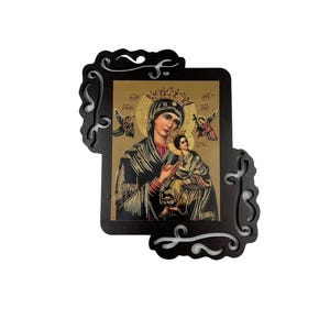 Our Lady of Perpetual Help - Framed Sacred Image - Catholic Home Decor