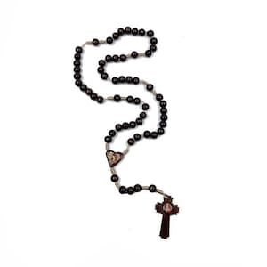 10046 Sacred Heart of Jesus Wood Rosary