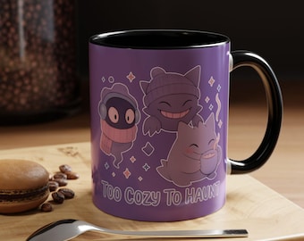 Poke Mug, Anime Mug, Anime Coffee Cup, Cute Mug, Gift Mug, Kawaii Gifts, Anime tea mug, Cute Anime Gift, Manga, Custom Mugs, 11oz, 15oz