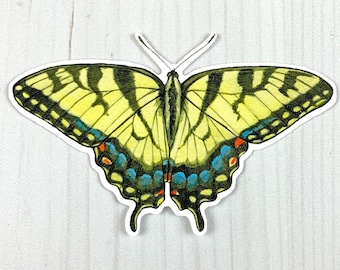 Tiger Swallowtail Vinyl Sticker