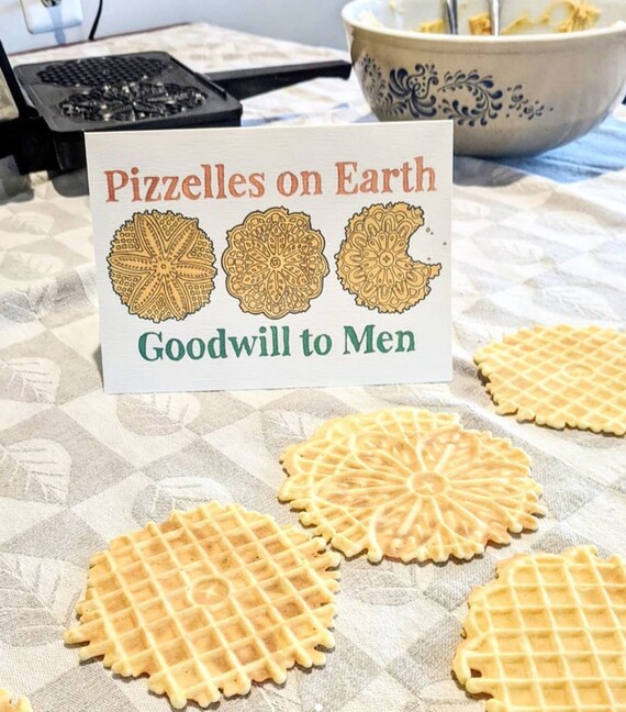 custom pizzelle maker