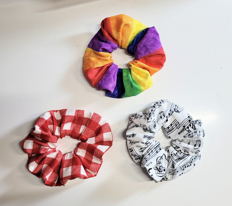 Fun Scrunchies Hair Wear Scrunchie Hair Ties image 2