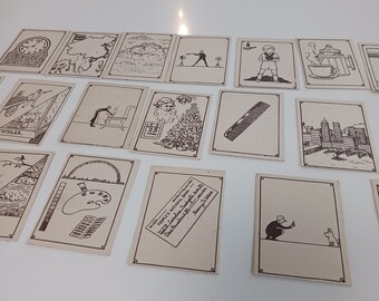 Bilingual Flashcards / Memory Card Game / Language Cards / - Etsy