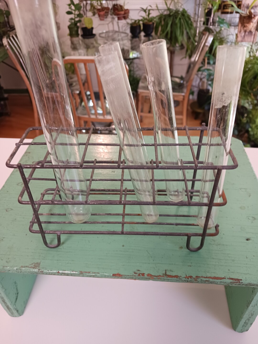 Vintage Test Tube Rack Vintage Wire Rack Vintage Science Etsy