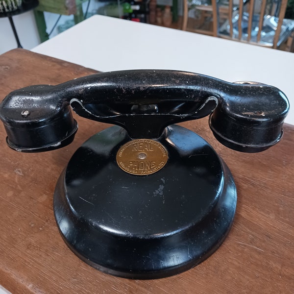 Antique Monophone, Antique Telephone, Antique Desk Prop, Antique Theater Prop, Antique Phone Prop, Antique Phone Display
