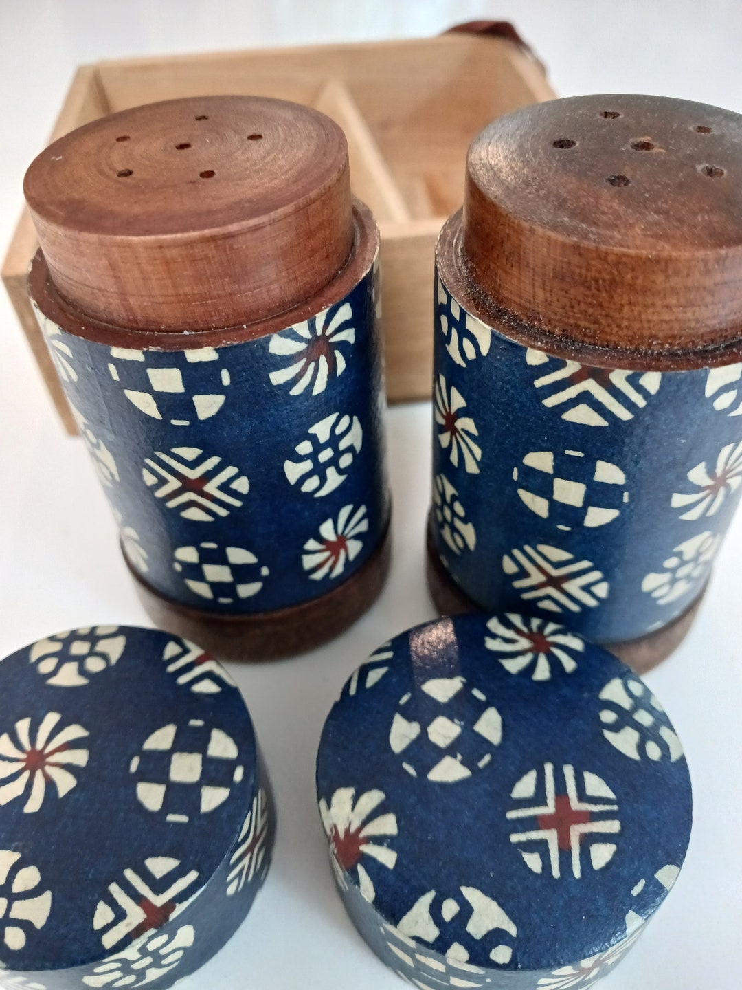 Vintage Salt and Pepper Set Vintage Japanese Salt and Pepper Etsy