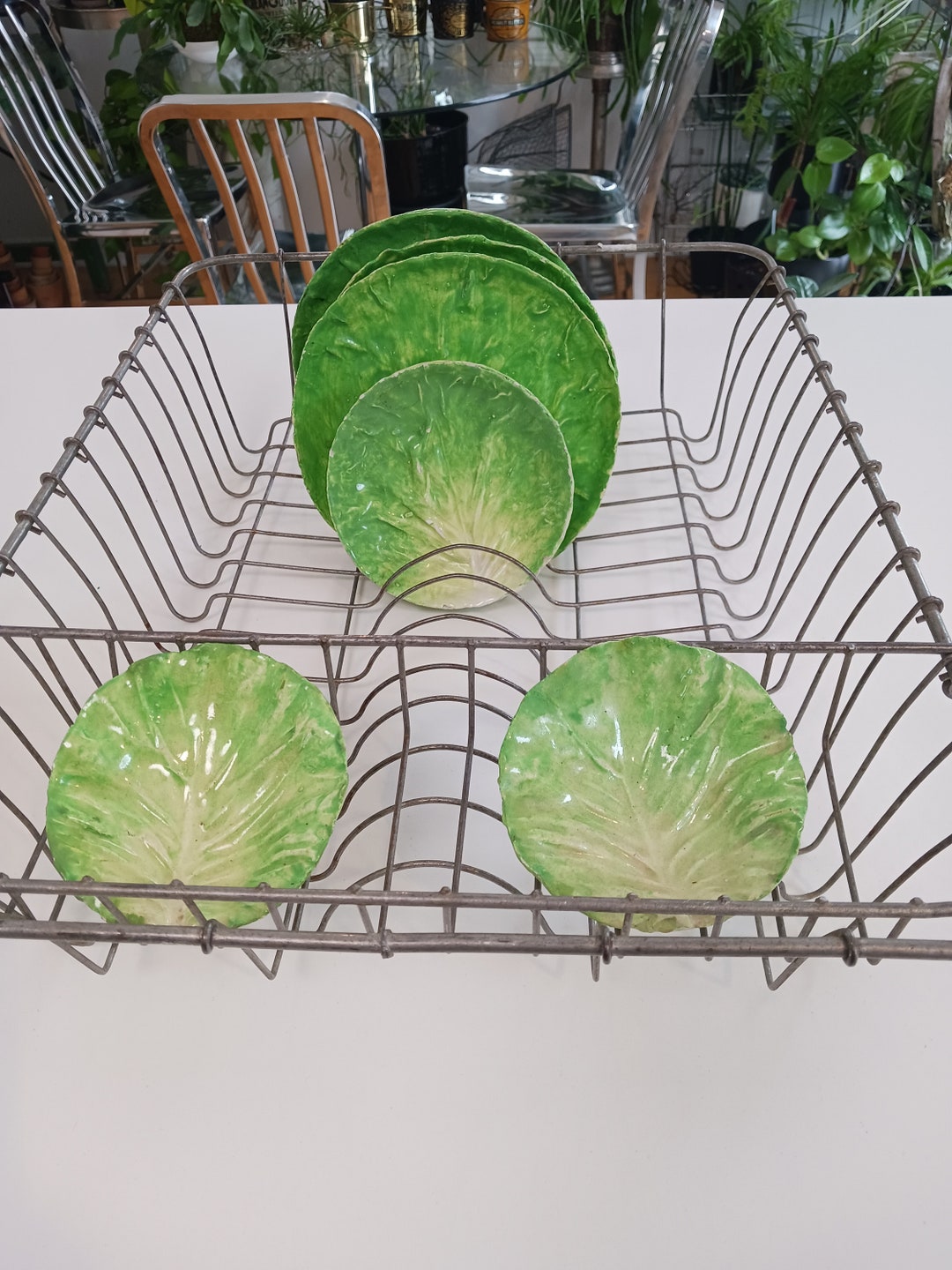 Vintage Dish Rack, Vintage Draining Rack, Vintage Kitchen Rack, Vintage ...