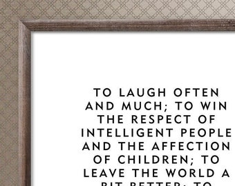 Motivational Quote "Laugh Often" By Ralph Waldo Emerson