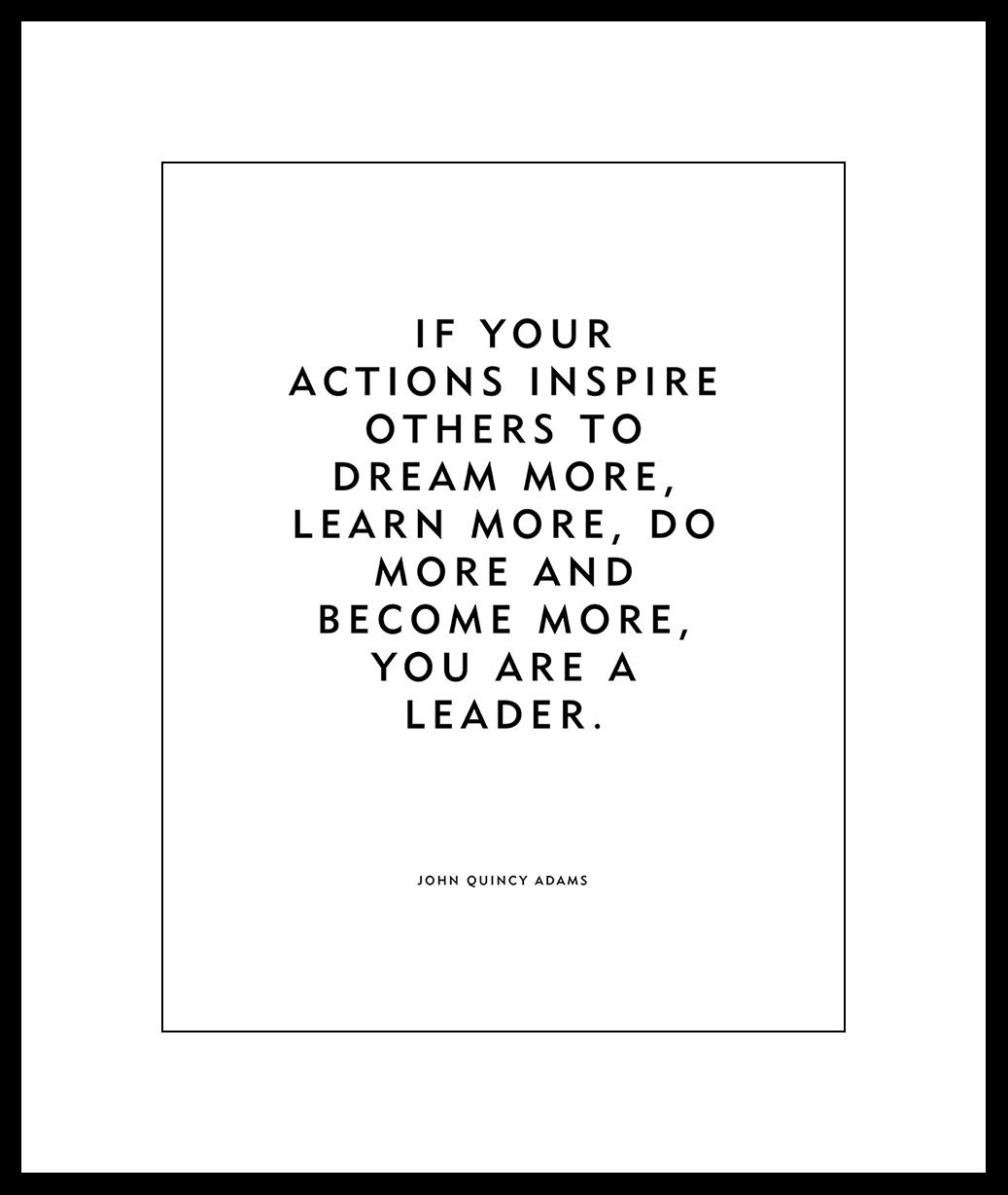 Leadership Quote \, image size:1037x1228