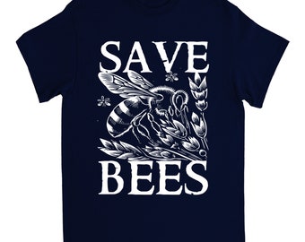 Save Bees T-Shirt for Sustainable Gardening