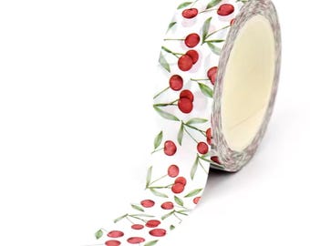 Cherry Washi Tape - 1 full roll