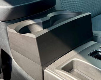 Toyota Tacoma 2nd Gen Cup Holder Upgrade: Oversized Tumbler Insert | 3D-Printed