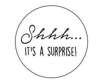 shhh its a surprise etsy