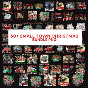 60+ Custom Small Town Christmas BUNDLE png, Holly Jolly Png, Retro Christmas Png, Christmas Zip Code Png, Merry Christmas Png, Digital File