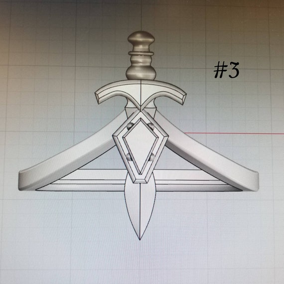 Diamond #3 - Dagger Midi - 14k Rose, Yellow or Palladium White Gold