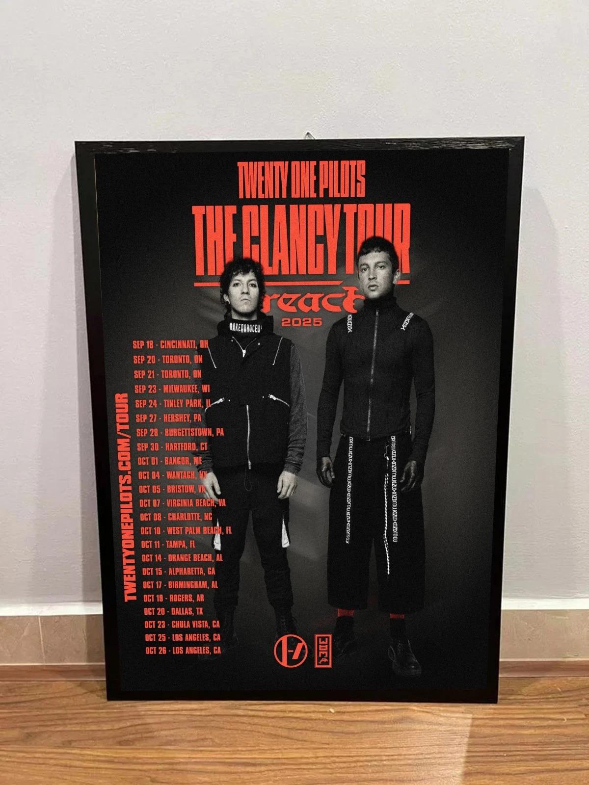 Twenty One Pilots Clancy Póster Poster – Desde 6,95€ | Envío Gratis – Posters Base