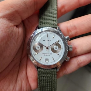 Orologio cronografo meccanico Poljot vintage con movimento 3133