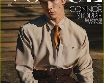 Connor Storrie International Vogue Cover Poster PNG