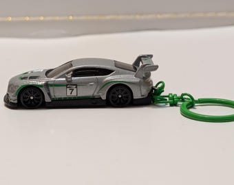 1:64 2018 Bentley ContinentalGT3 Schlüsselanhänger Diecast Auto