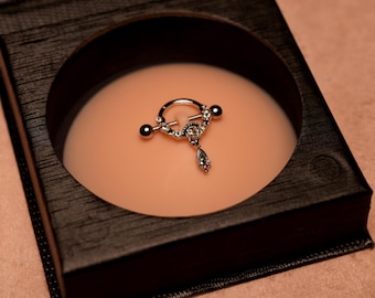 Silikon Nippel Piercing Display, Schmuck Fotografie Prop