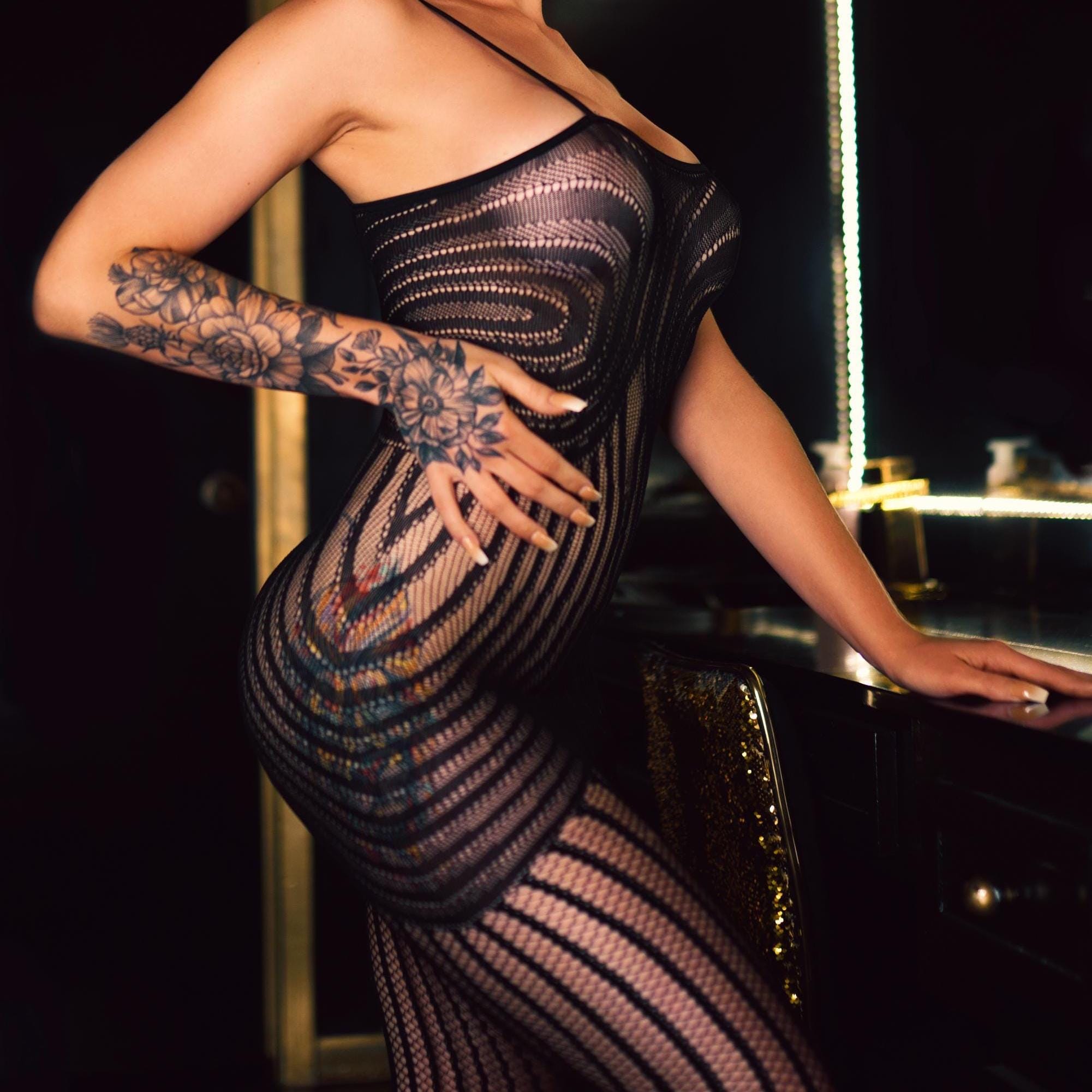 knee length dresses for ladies Ever-Pretty Black Concert Dress