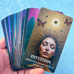 Oracle Cards Deck 54 Cards, Beginner Self Reflection Inner Healing Spiritual Growth Card imagem 2