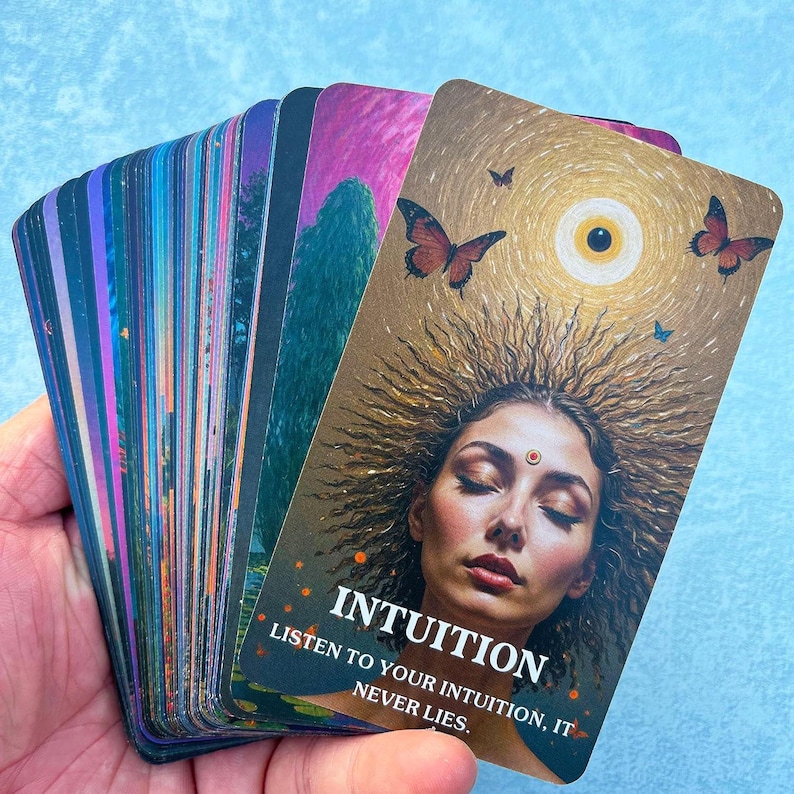 Oracle Cards Deck 54 Cards, Beginner Self Reflection Inner Healing Spiritual Growth Card imagem 2