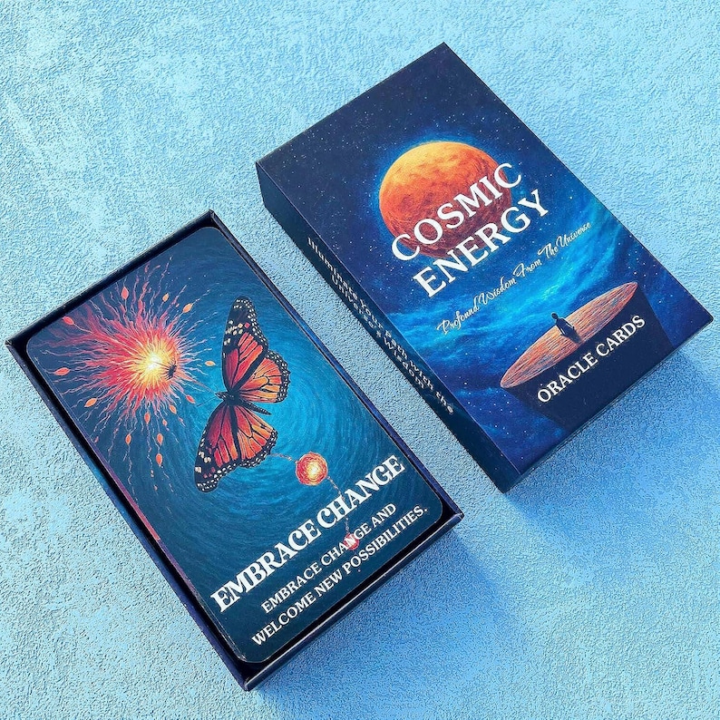 Oracle Cards Deck 54 Cards, Beginner Self Reflection Inner Healing Spiritual Growth Card imagem 1