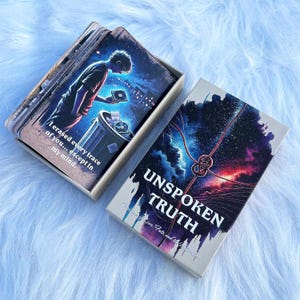 Unspoken Truth Oracle Deck Love Relationship Shadow Work Cards 54 Card Set