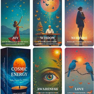 Oracle Cards Deck 54 Cards, Beginner Self Reflection Inner Healing Spiritual Growth Card imagem 4