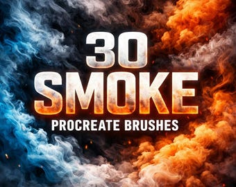 30 brosses fumées, effets de fumée réalistes, brosses fumées cinématographiques, brosses fumées dynamiques, brosses antibrouillard, brosses fumées atmosphériques