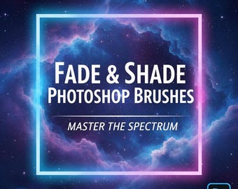 Pinceaux Photoshop pour estomper et ombrager, pinceaux pour estomper et estomper les tons doux, pinceaux pour dégradé de teintes douces, pinceaux pour tons de rêve, jeu de fondus enchaînés, estompage luxuriant