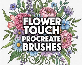 Pinceaux à procréer au toucher floral, lot de pinceaux, touche florale, pinceaux à fleurs, pinceau élégant au toucher floral, pinceau à procréer à essence de fleur, collection