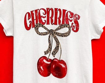 Cherries Graphic T-Shirt