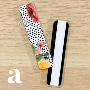 Laminated Bookmark | Page Finder for Happy Planner & Disc Bound Planners + Notebooks | 2 Pack