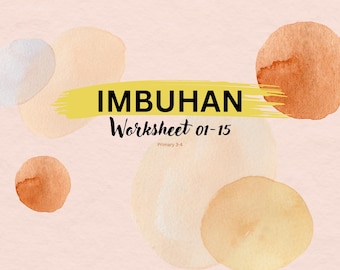 Malay Language Worksheet - Imbuhan 01 to 15