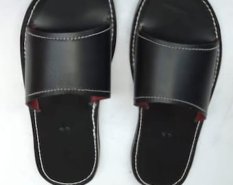 Father's Day Gift for Dad | Handmade Men's Leather Sandals | Genuine Leather Roman Greek Sandals | Custom Size Kenyan Artisan Sandals