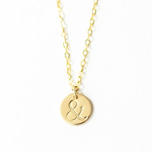 Ampersand - Ampersand Necklace - Mental Health Awareness Necklace - Mental Health Awareness Jewelry-Ampersand Jewelry