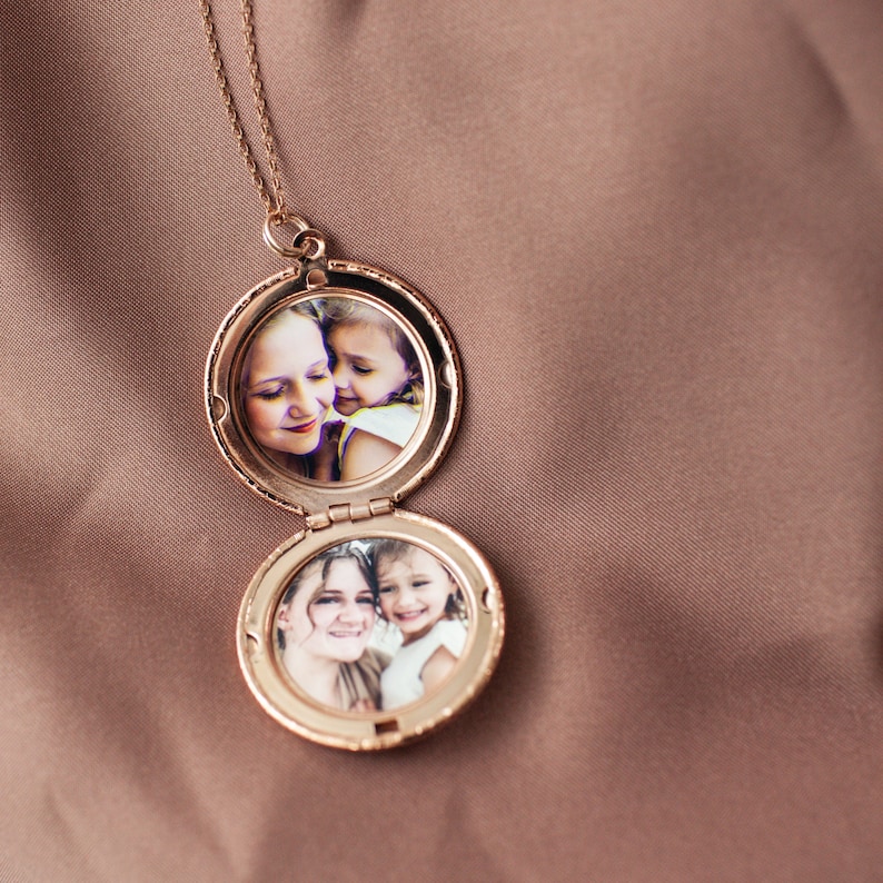 Locket Photo Upgrade Add a photo to your locket Remembrance Locket Add a picture to a locket Photo locket Picture Locket Necklace image 9