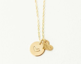 Double the Love Heart Necklace